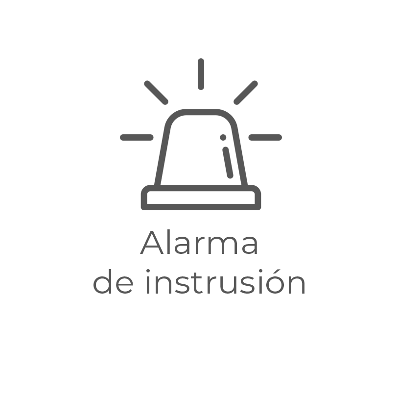 Alarma de intrusion